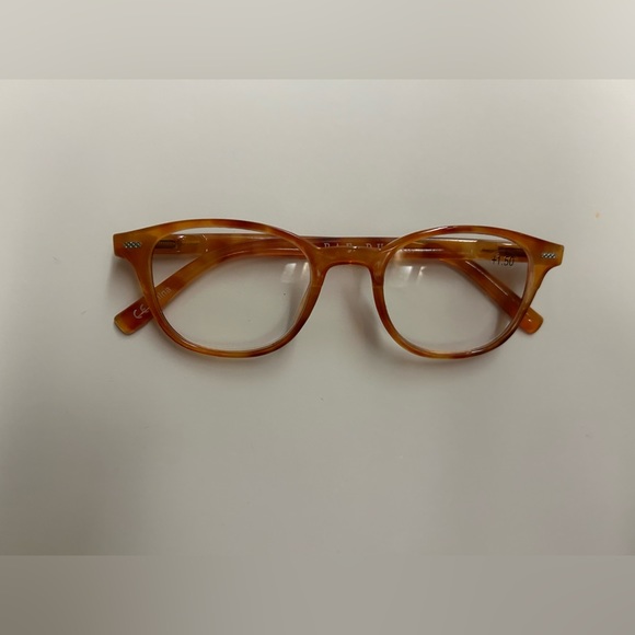 New Rae Dunn Readers 2.0 Magnification Golden Tortoise Frames Men's - Picture 9 of 12